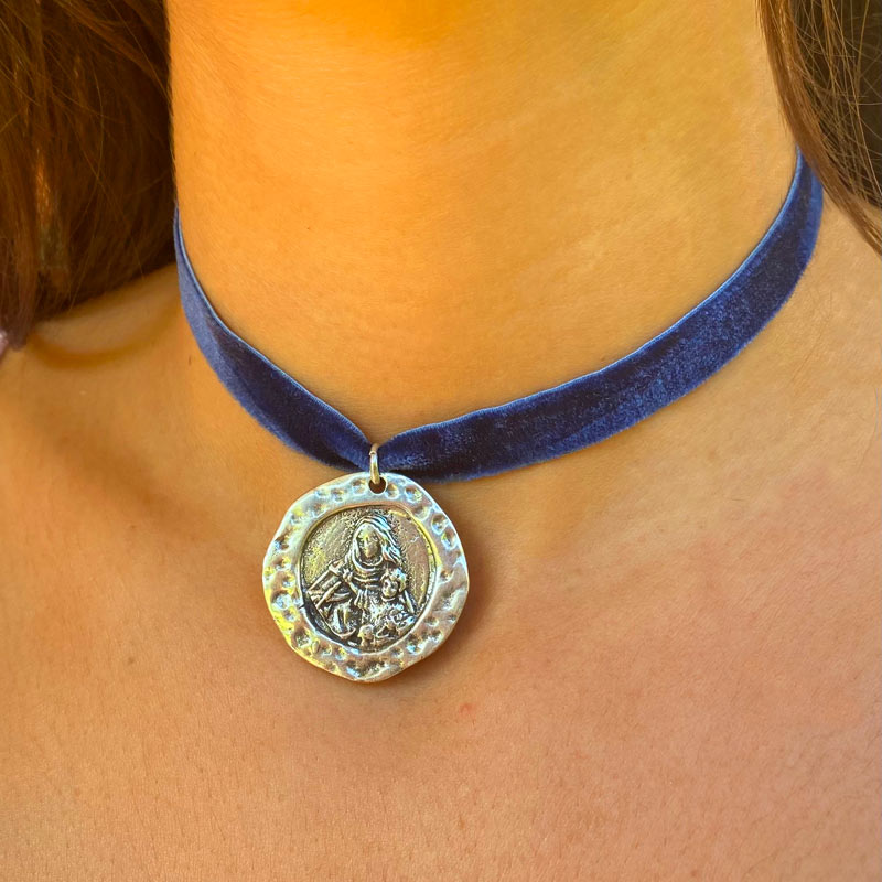 medalla virgen de la merced