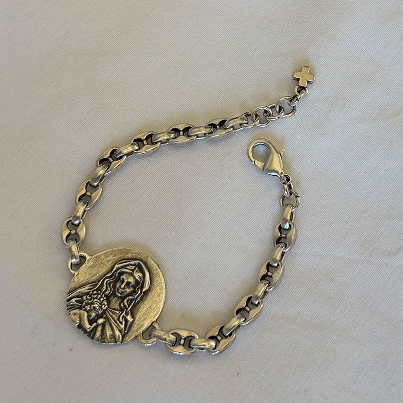 pulsera virgen de la alegria calabrote clasico