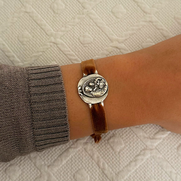 pulsera san antonio plata